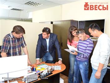 Поставщики-производители тензометрии посетили Волгоградский Завод фото