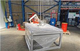 Упаковка дополнительного загрузочного бункера к бункерным весам НИВА-120-1000 (производительность до 120 тонн в час)
