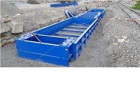 Установка вагонных весов бесфундаментного типа БАМ 14,5-150 (до 150 тонн) на щебеночное основание